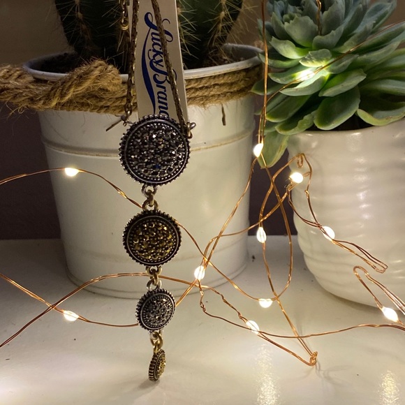 Lucky Brand Locked Safe and Sound Necklace - Picture 2 of 3